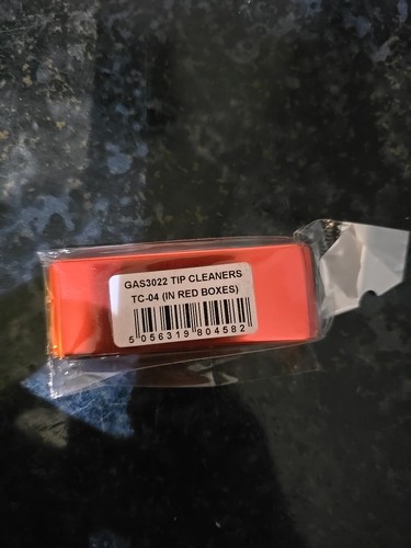 Gas welding tip cleaner - tip,