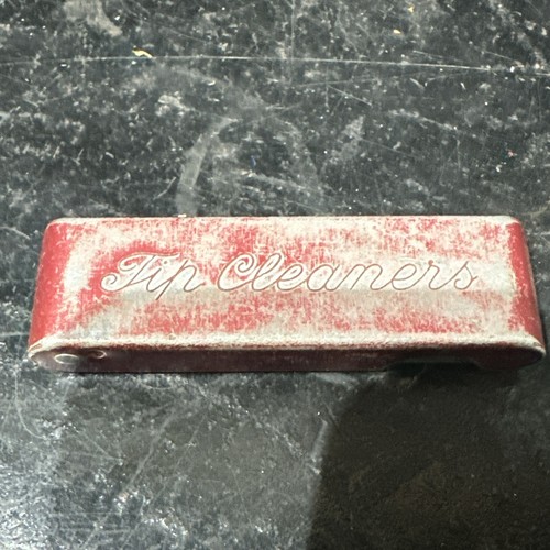 Vintage welding tip cleaner - tip,